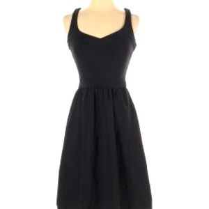 Cynthia Rowley stretchy flare dress with pockets